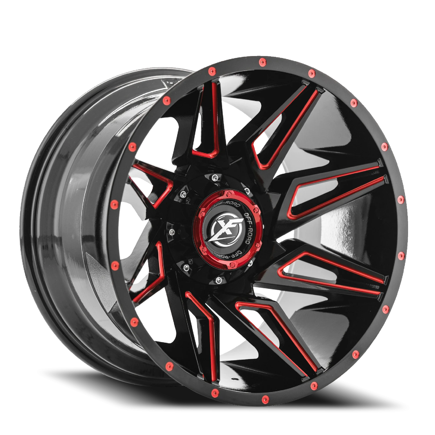 XF-218 GBMLR Gloss Black / Red Milled