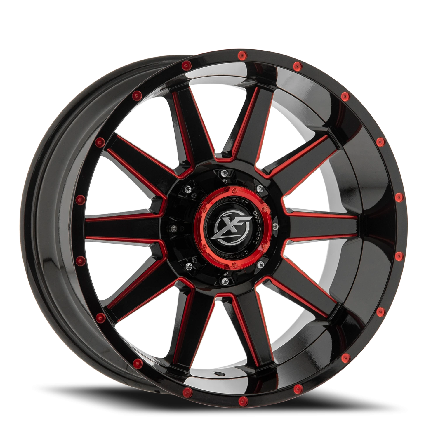 XF-219 GBMLR Gloss Black / Red Milled