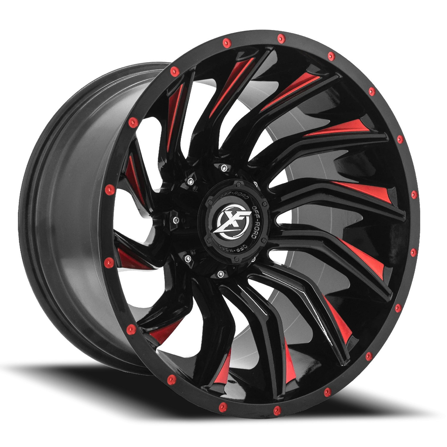 XF-224 GBMLR Gloss Black / Red Milled