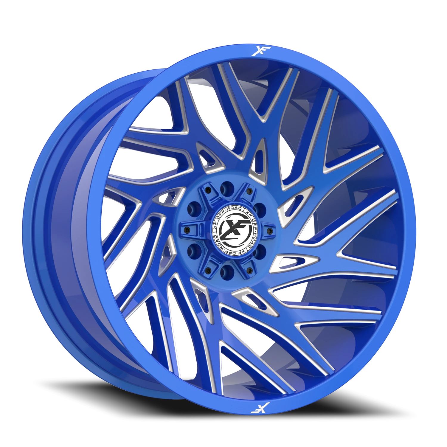 XF-229 ABML Anodized Blue / Milled