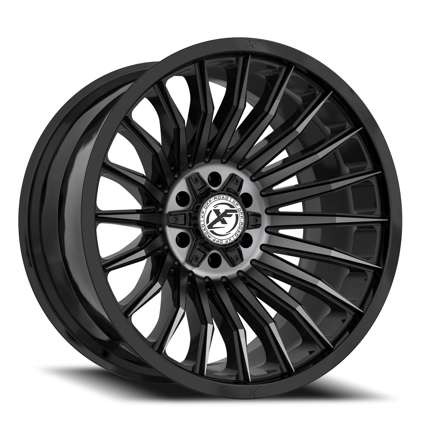 XF-231 GBMTIDDT Gloss Black / Machined Titanium-DDT