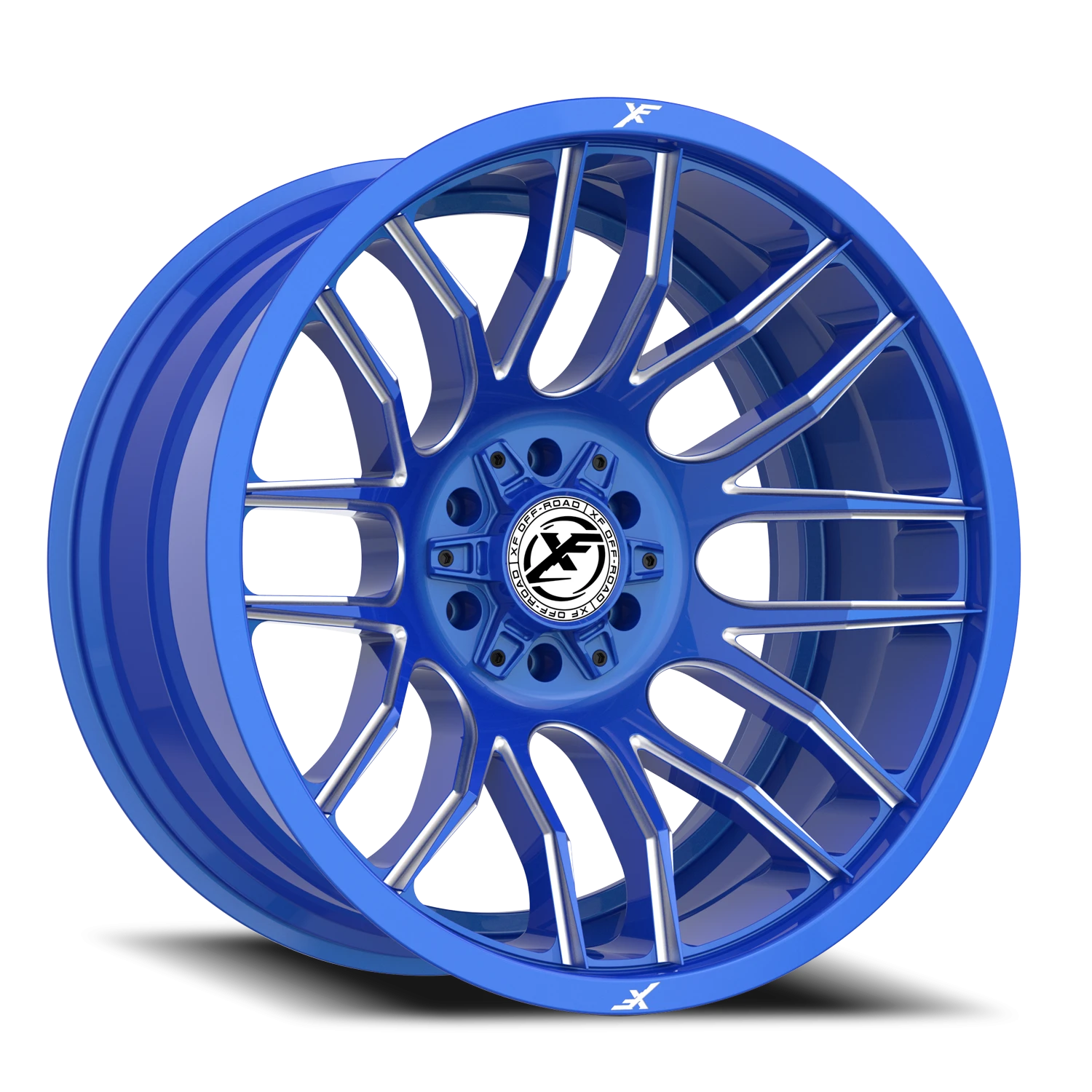 XF-232 ABML Anodized Blue / Milled
