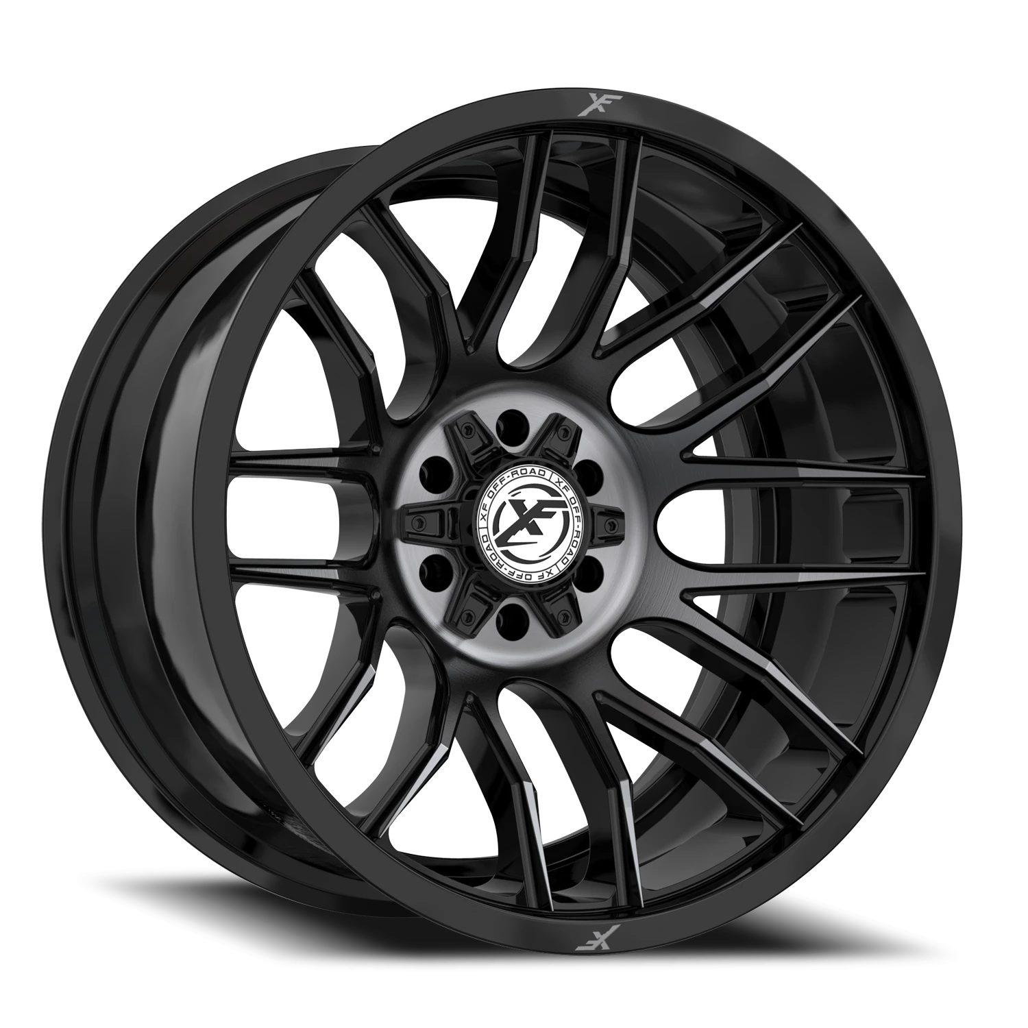 XF-232 GBMTITDDT Gloss Black / Machined Titanium-DDT