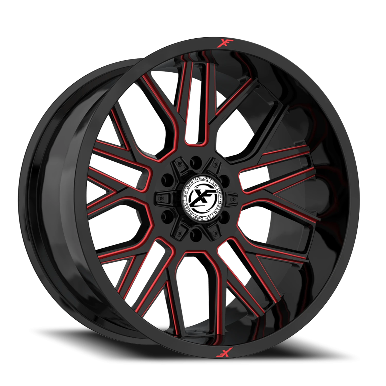 XF-235 GBMLR Gloss Black / Red Milled