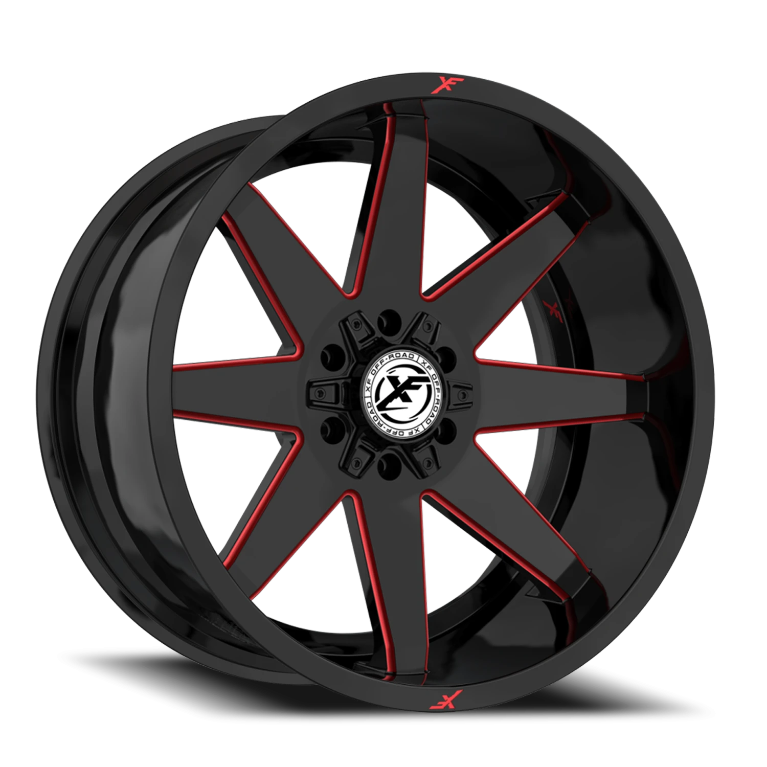 XF-236 GBMLR Gloss Black / Red Milled