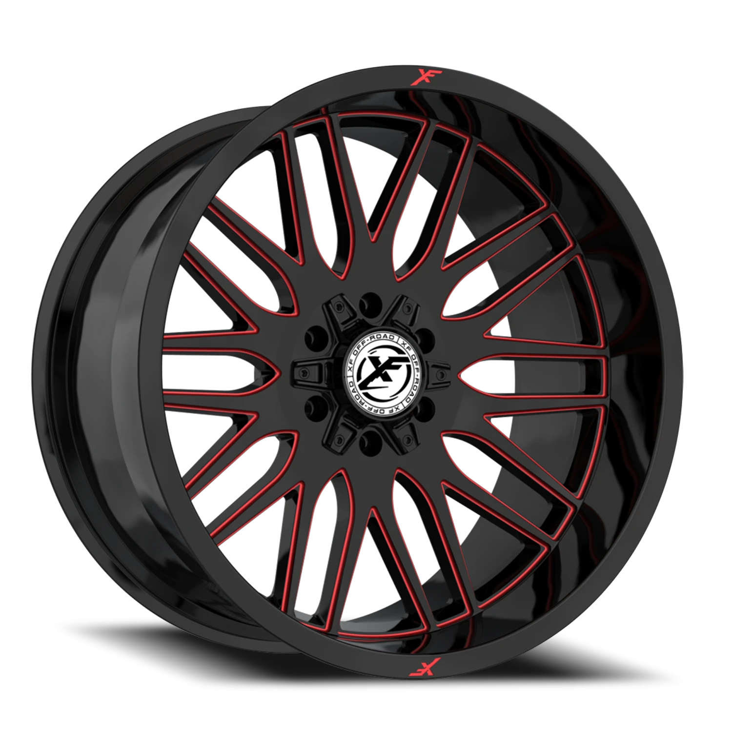 XF-240 GBMLR Gloss Black / Red Milled