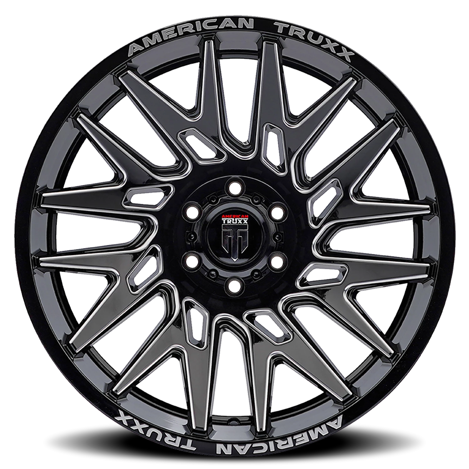 https://wheels.autosyncstudio.com/webp/American_Truxx/Evolution-AT1919_MB_Gloss_Black_Milled_8-lug_0003.webp