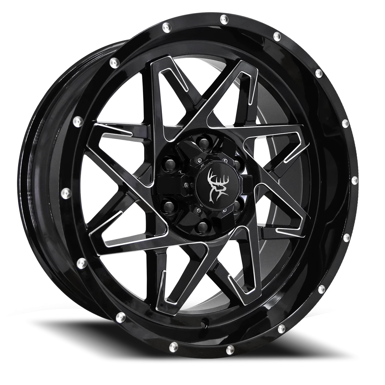 https://wheels.autosyncstudio.com/webp/Buck_Commander/Caliber_GB-M_Gloss_Black_Milled-Edges_6-lug_0001.webp