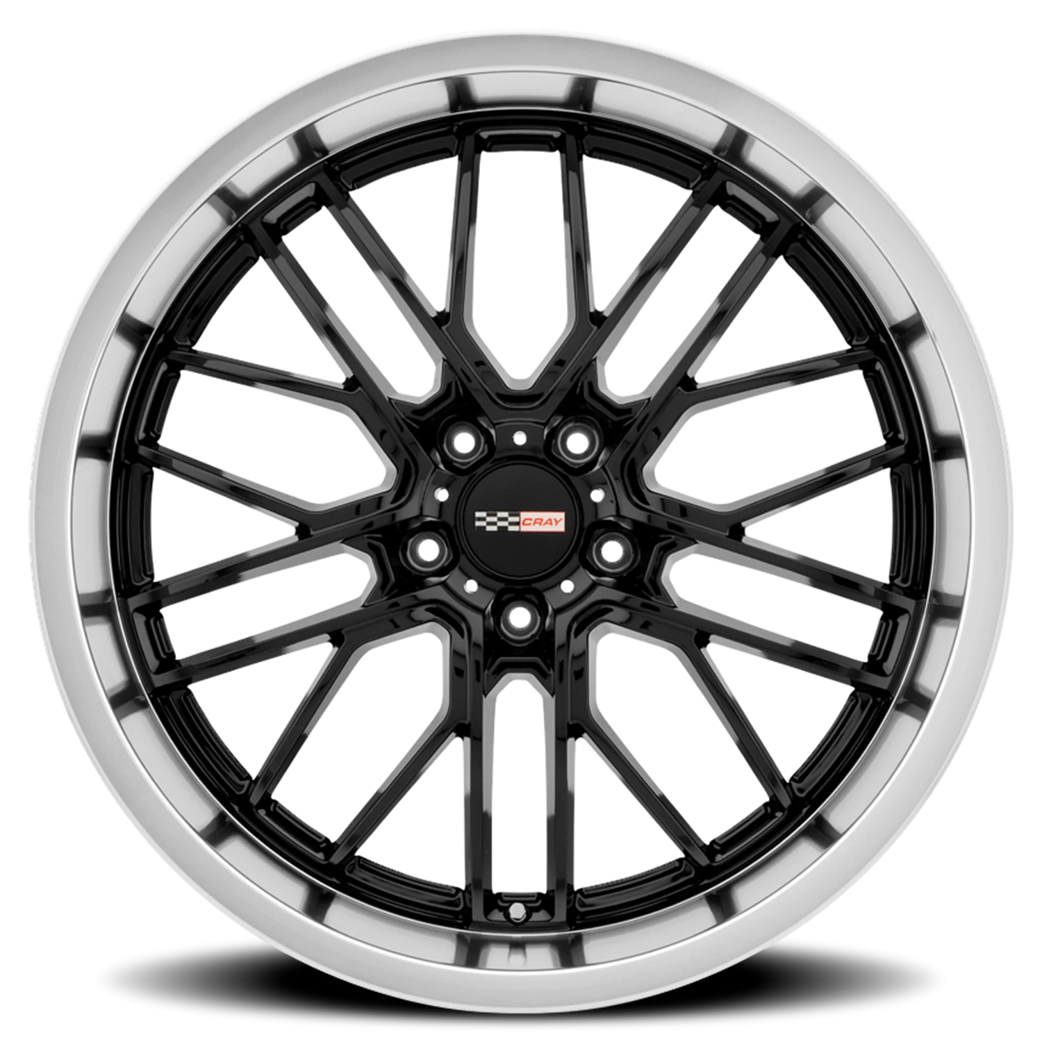 https://wheels.autosyncstudio.com/webp/Cray/Eagle_Gloss_Black_Mirror-Cut-Lip_5-lug_0003.webp