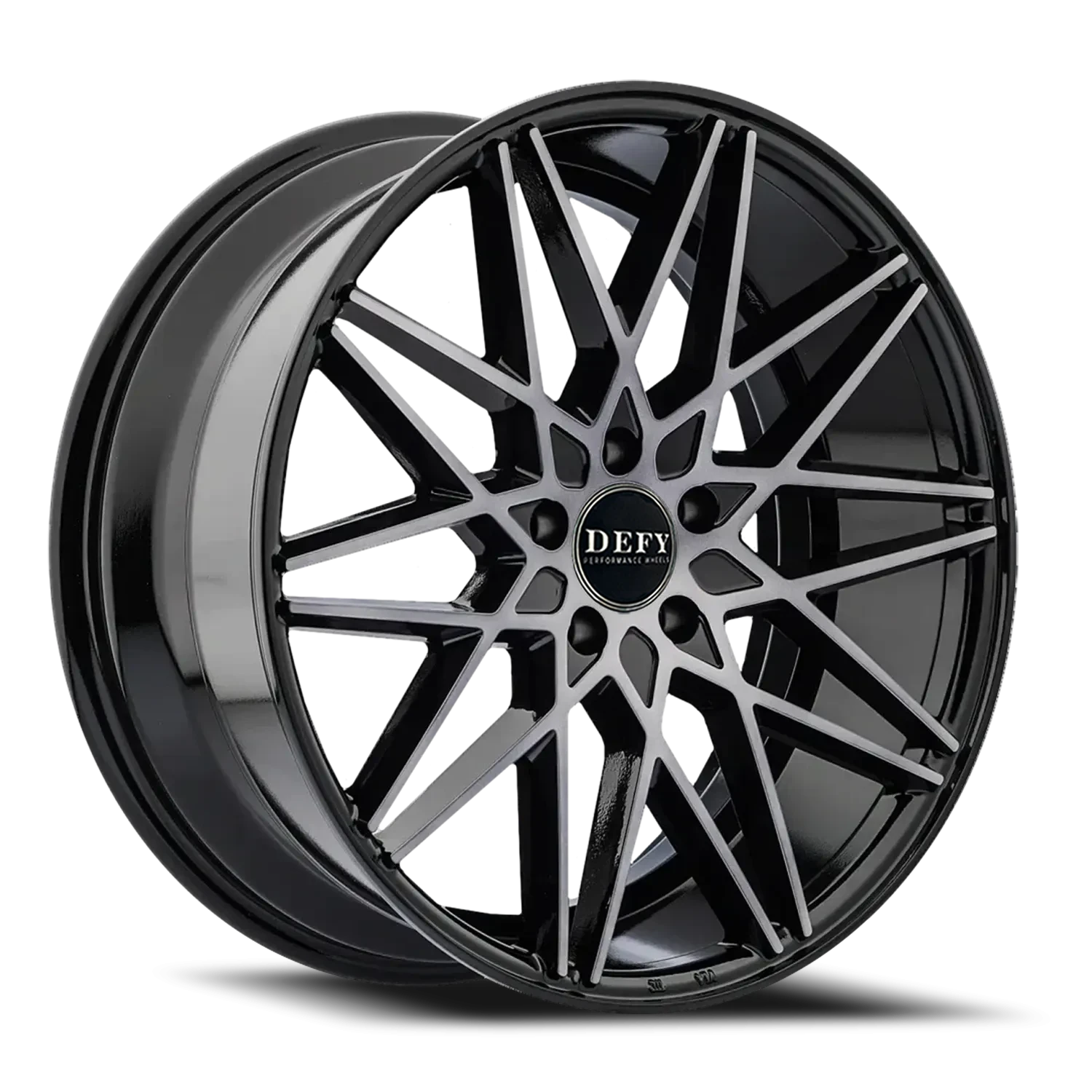 https://wheels.autosyncstudio.com/webp/Defy/D03_DDT_Gloss_Black_Machined-Dark-Tint-Clear_5-lug_0001.webp