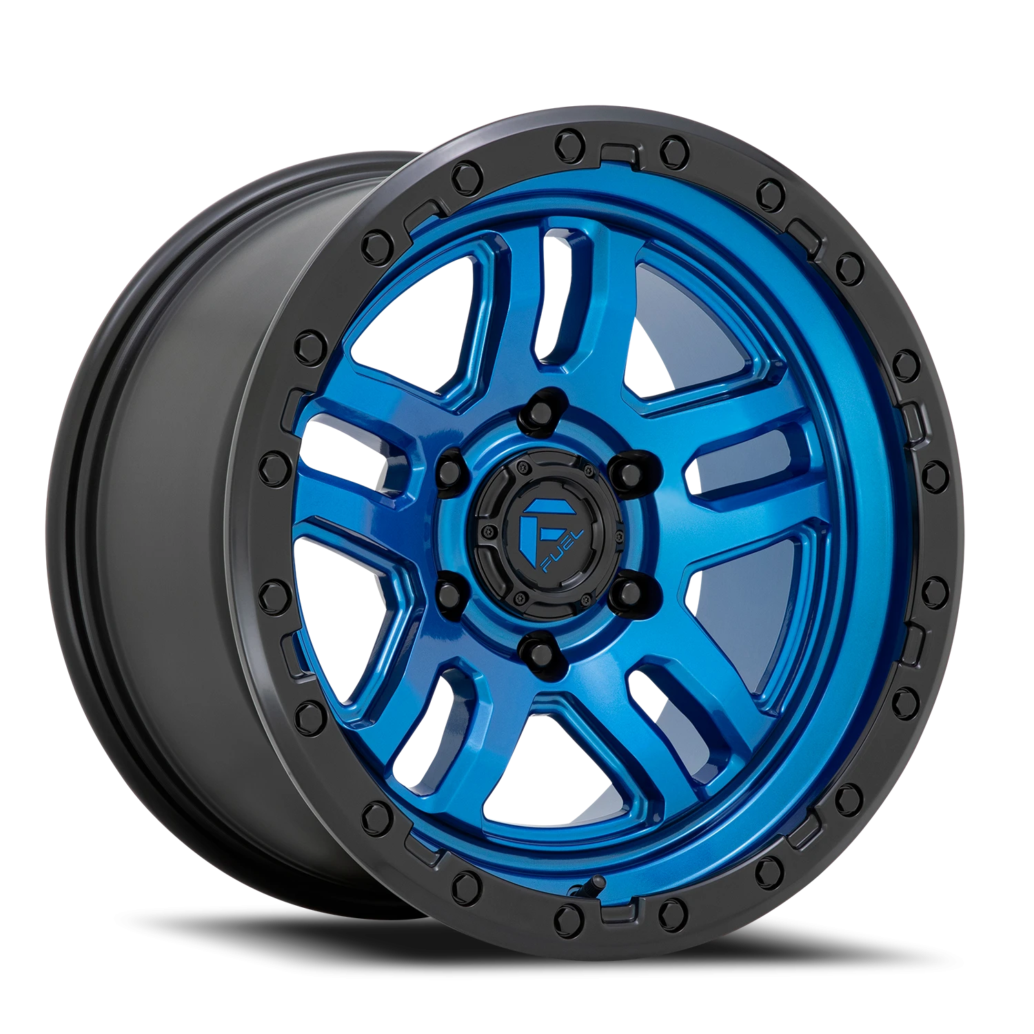 https://wheels.autosyncstudio.com/webp/Fuel/AMMO_D790_Blue_Black-Lip_5-lug_0001.webp