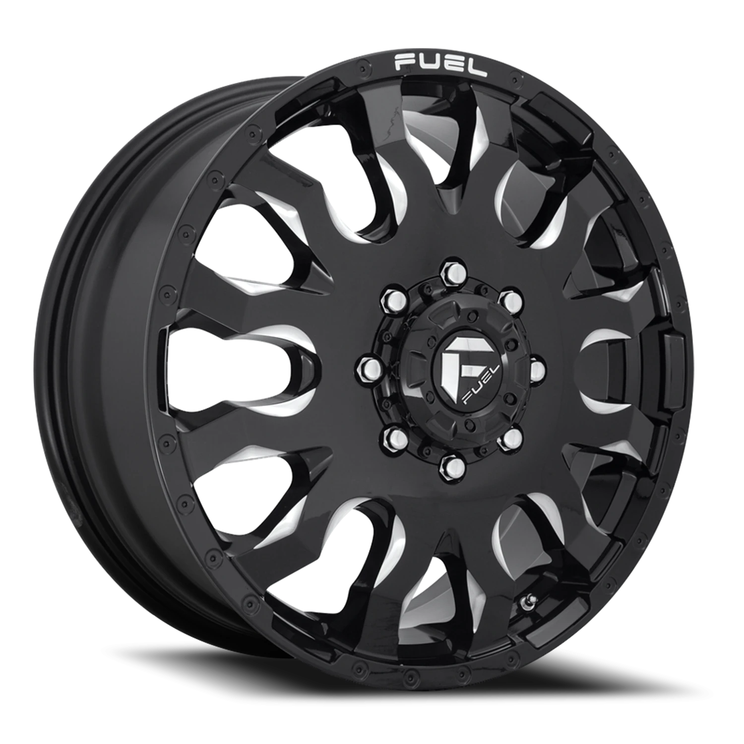 https://wheels.autosyncstudio.com/webp/Fuel/Blitz-Dually_D673_Gloss_Black_Milled_8-lug_Front_0001.webp