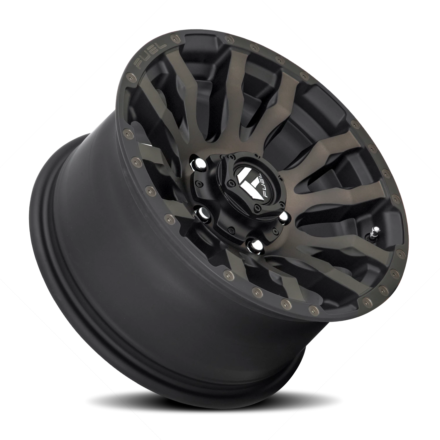 https://wheels.autosyncstudio.com/webp/Fuel/Blitz_D674_Matte_Black_Double-Dark-Tint_5-lug_0002.webp