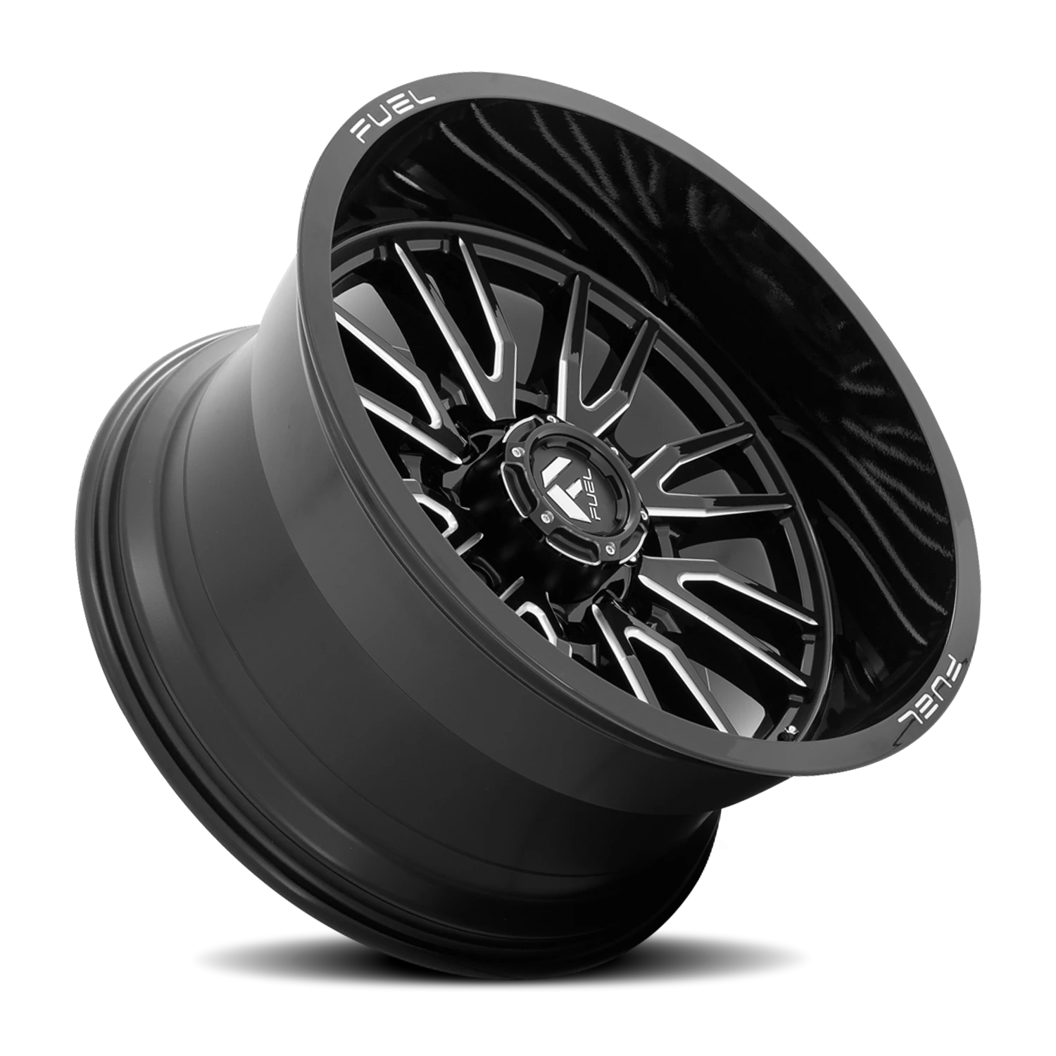 https://wheels.autosyncstudio.com/webp/Fuel/Clash-8_D761_Gloss_Black_Milled_8-lug_0002.webp