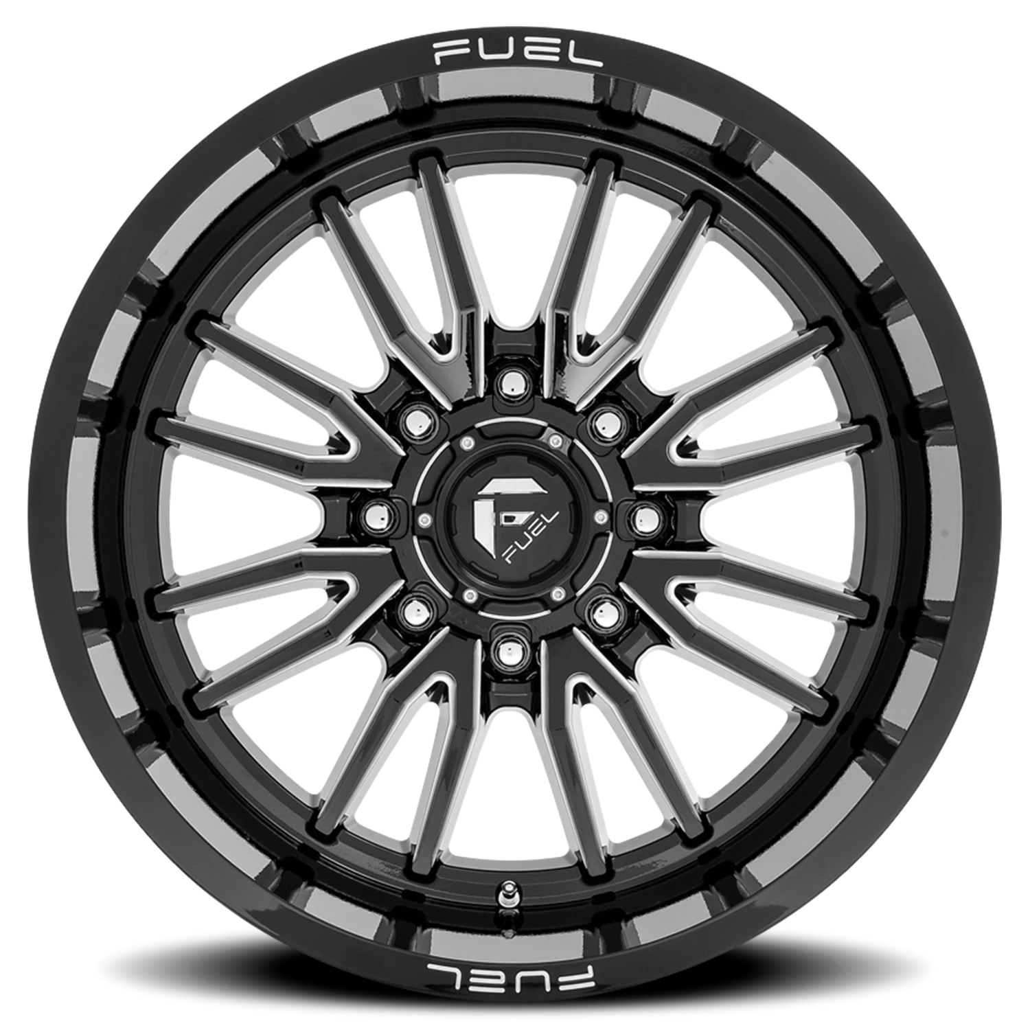 https://wheels.autosyncstudio.com/webp/Fuel/Clash-8_D761_Gloss_Black_Milled_8-lug_0003.webp