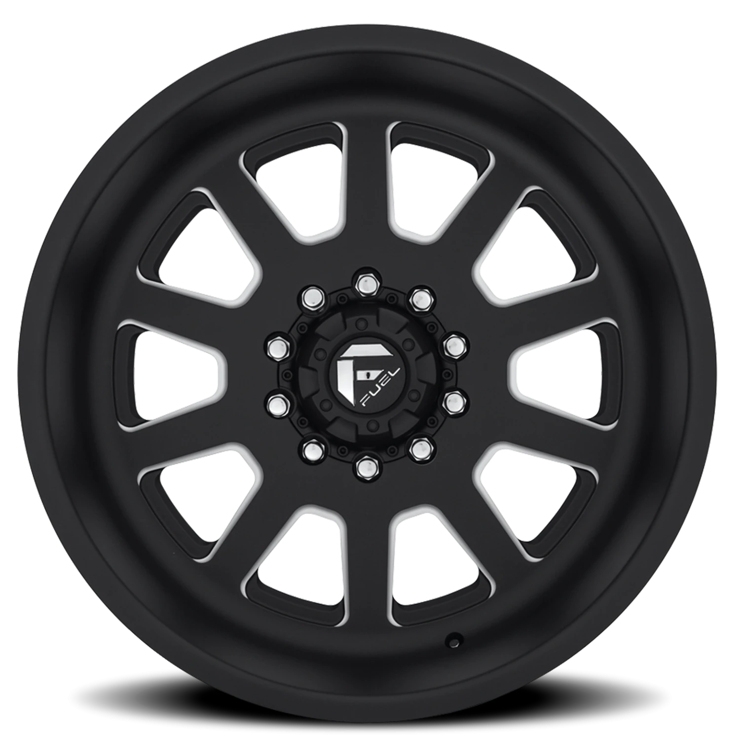 https://wheels.autosyncstudio.com/webp/Fuel/FF09D-Dually-Super-Single_DE09-BK_Matte_Black_Milled_8-lug_Front_0003.webp