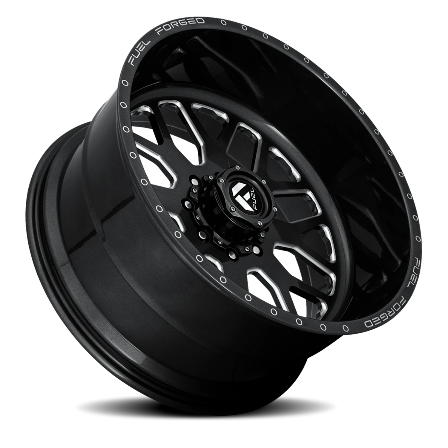 https://wheels.autosyncstudio.com/webp/Fuel/FF19D-Dually-Super-Single_DE19-BK_Gloss_Black_Milled_8-lug_Front_0002.webp