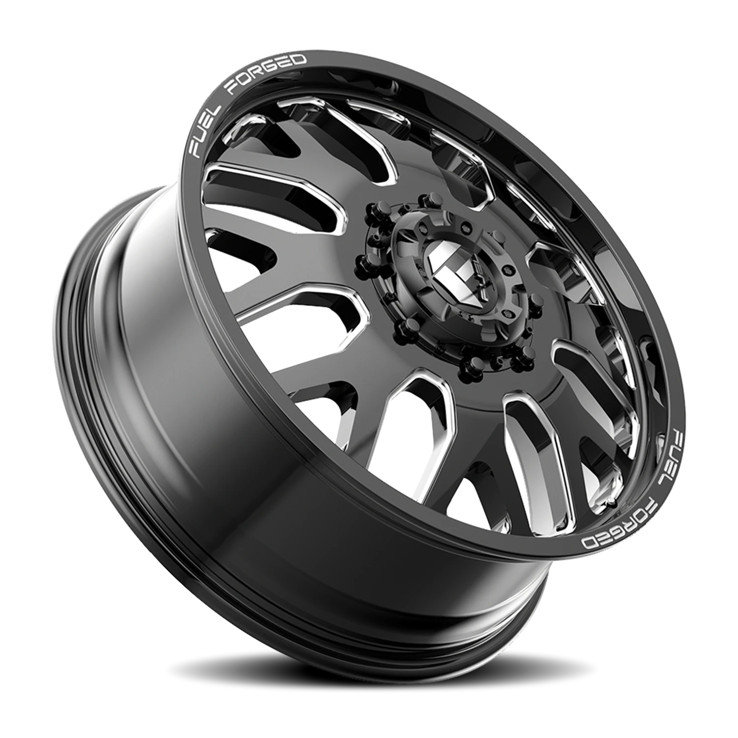 https://wheels.autosyncstudio.com/webp/Fuel/FF19D-Dually_DE19-BK_Gloss_Black_Milled_8-lug_Front_0002.webp