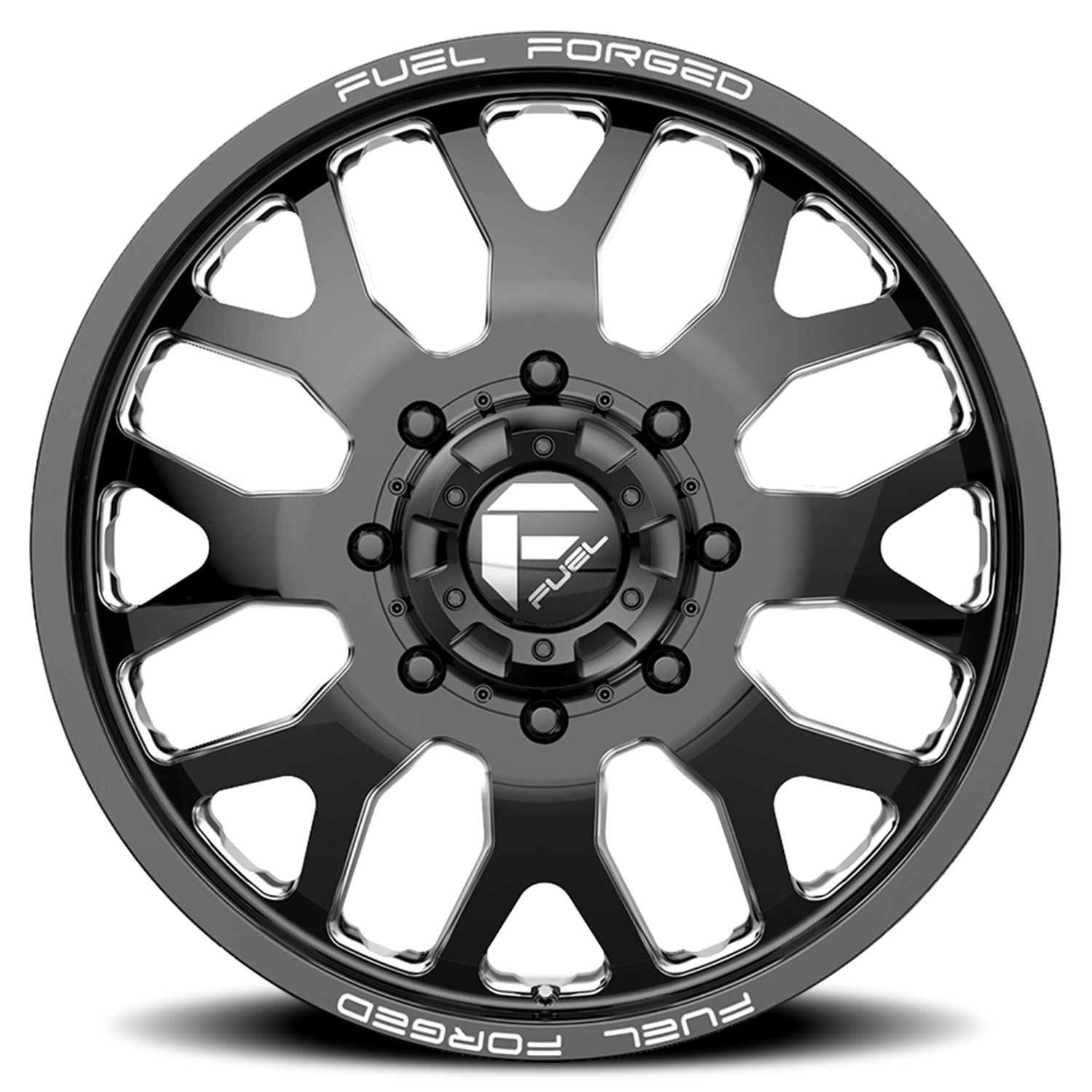 https://wheels.autosyncstudio.com/webp/Fuel/FF19D-Dually_DE19-BK_Gloss_Black_Milled_8-lug_Front_0003.webp