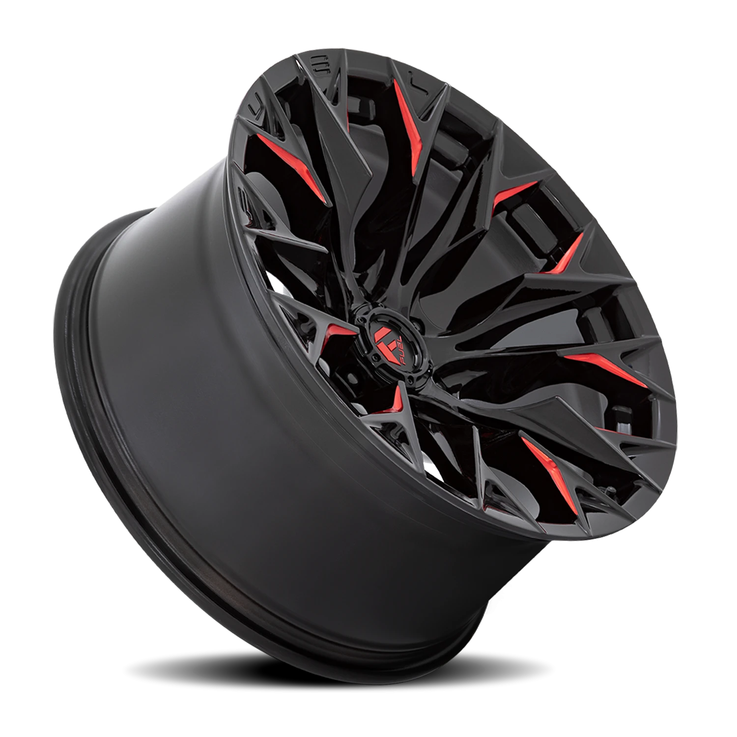 https://wheels.autosyncstudio.com/webp/Fuel/Flame_D823_Gloss_Black_Milled-Candy-Red_6-lug_0002.webp