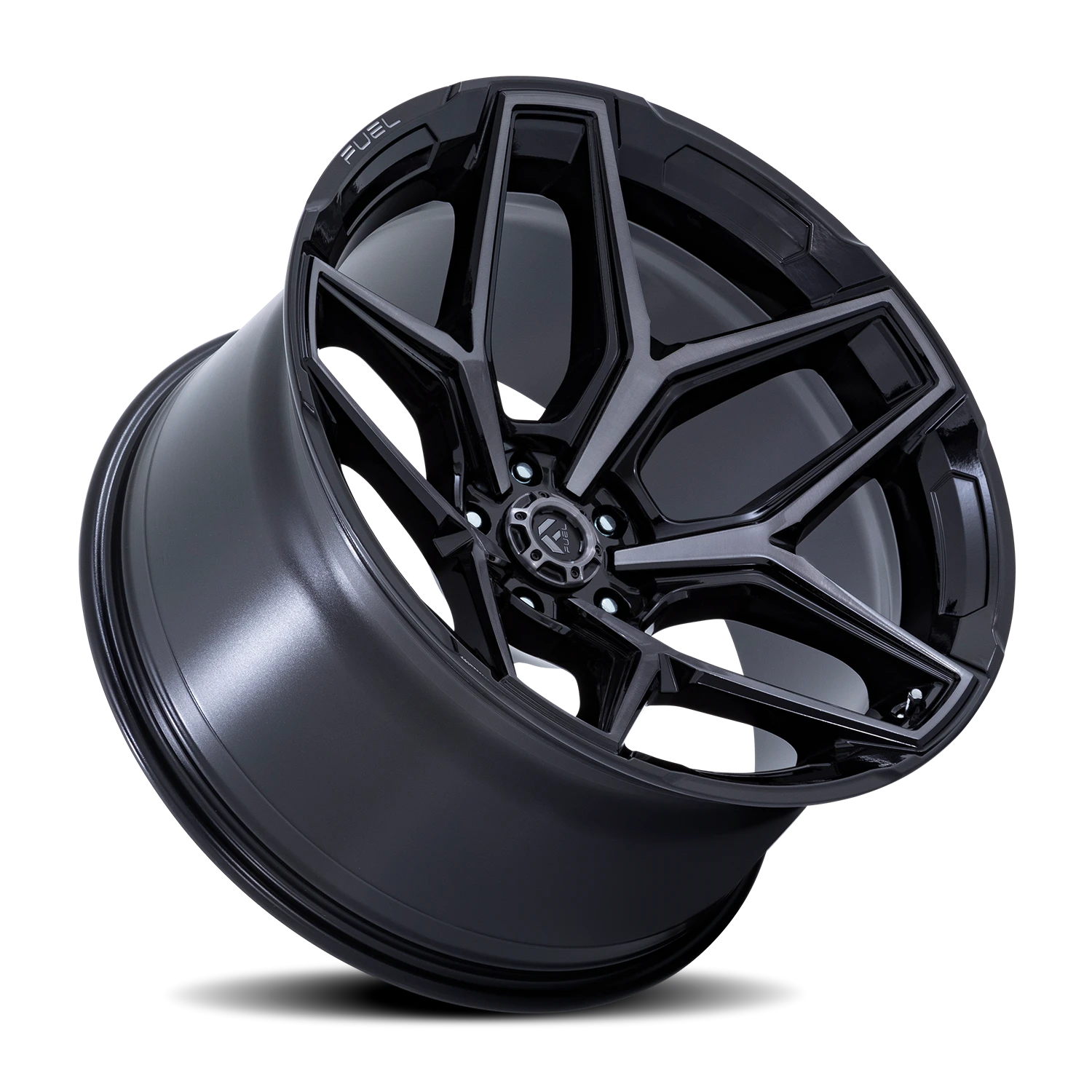 https://wheels.autosyncstudio.com/webp/Fuel/Flux_FC854BT_Gloss_Black_Brushed-Gray-Tint_5-lug_0002.webp