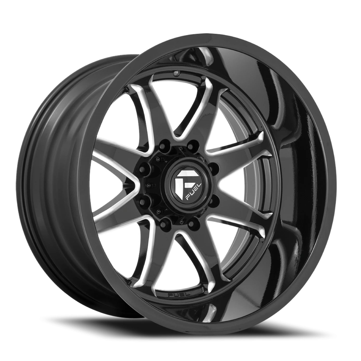 https://wheels.autosyncstudio.com/webp/Fuel/Hammer_D749_Gloss_Black_Milled_5-lug_0001.webp