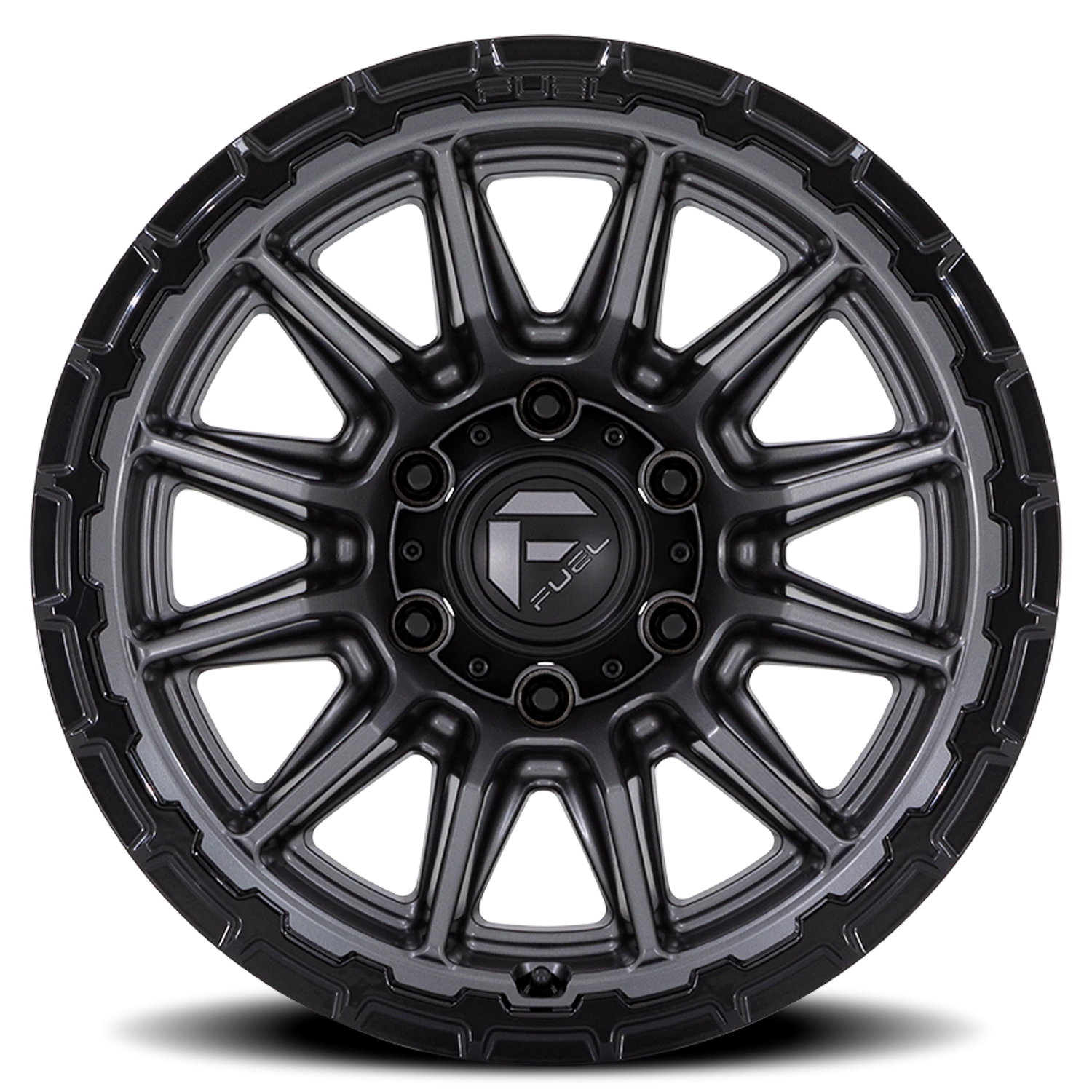 https://wheels.autosyncstudio.com/webp/Fuel/Piston-FC866_AB_Matte_Gunmetal_Gloss-Black-Lip_6-lug_0003.webp