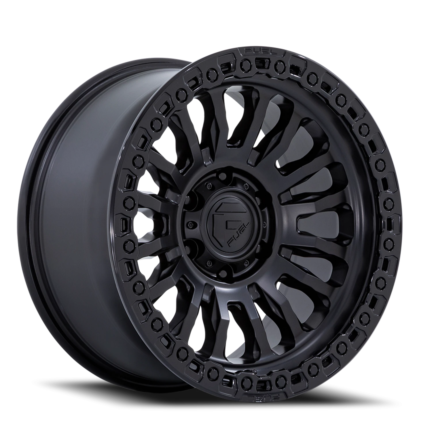 https://wheels.autosyncstudio.com/webp/Fuel/Rincon_FC857-MB_Matte_Black_Gloss-Black-Lip_8-lug_0001.webp