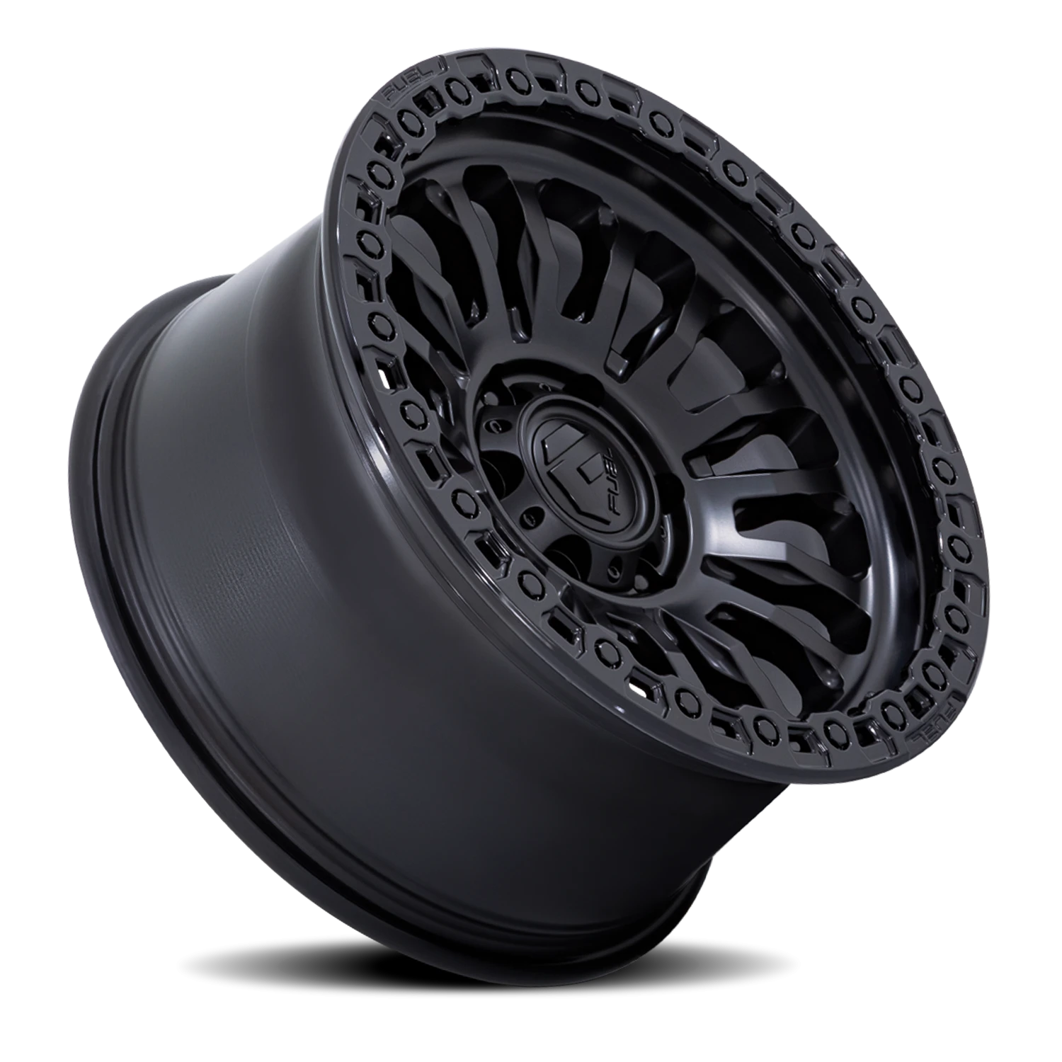 https://wheels.autosyncstudio.com/webp/Fuel/Rincon_FC857-MB_Matte_Black_Gloss-Black-Lip_8-lug_0002.webp