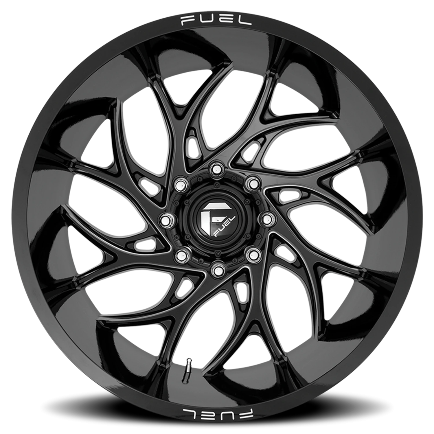 https://wheels.autosyncstudio.com/webp/Fuel/Runner_D741_Gloss_Black_Milled_5-lug_0003.webp