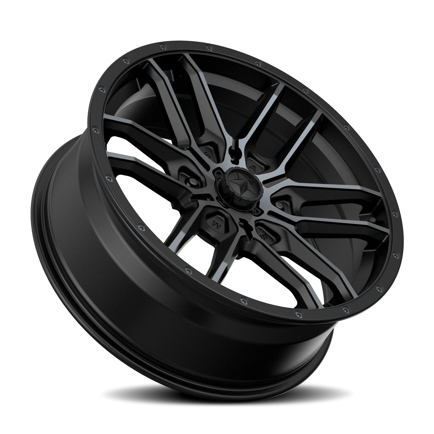 https://wheels.autosyncstudio.com/webp/MSA/Fang_M43_Satin_Black_Titanium-Tint_4-lug_0002.webp