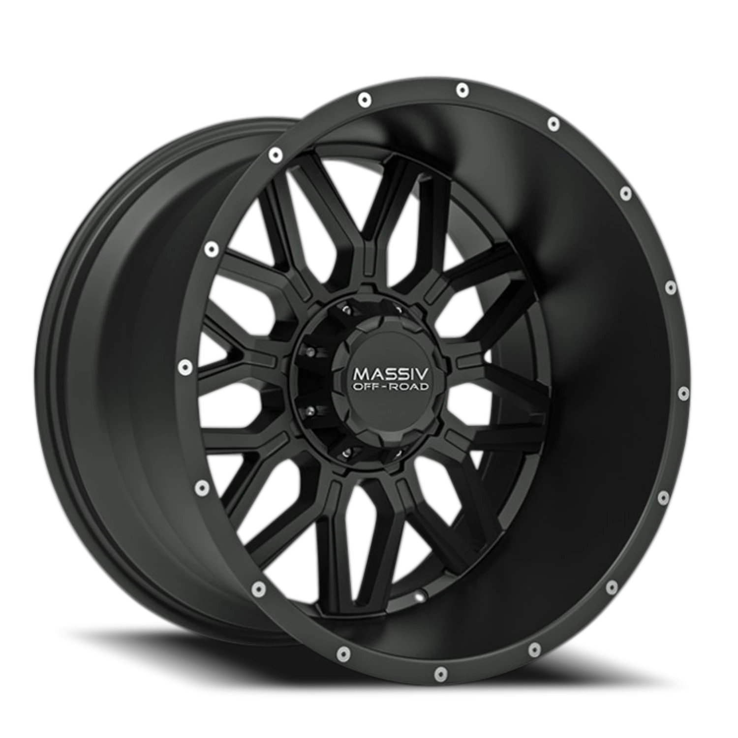 https://wheels.autosyncstudio.com/webp/Massiv_Off-Road/OR1_F_Satin_Black_Milled-Rivets_6-lug_0001.webp