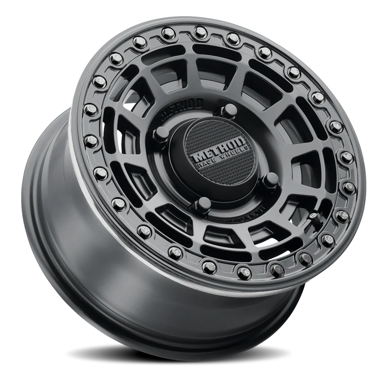 https://wheels.autosyncstudio.com/webp/Method/MR415-Beadlock-UTV_MB_Matte_Black_Gloss-Black-Ring_4-lug_0002.webp