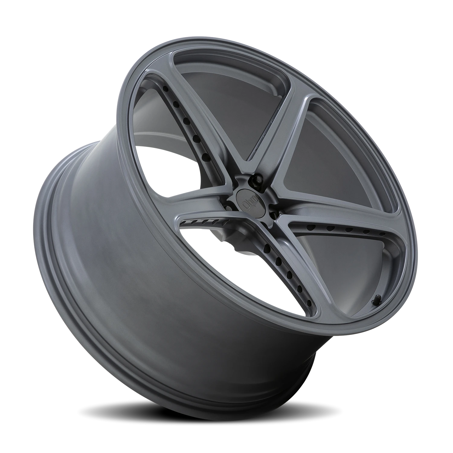 https://wheels.autosyncstudio.com/webp/Ohm/Amp_GY_Matte_Gunmetal_5-lug_0002.webp