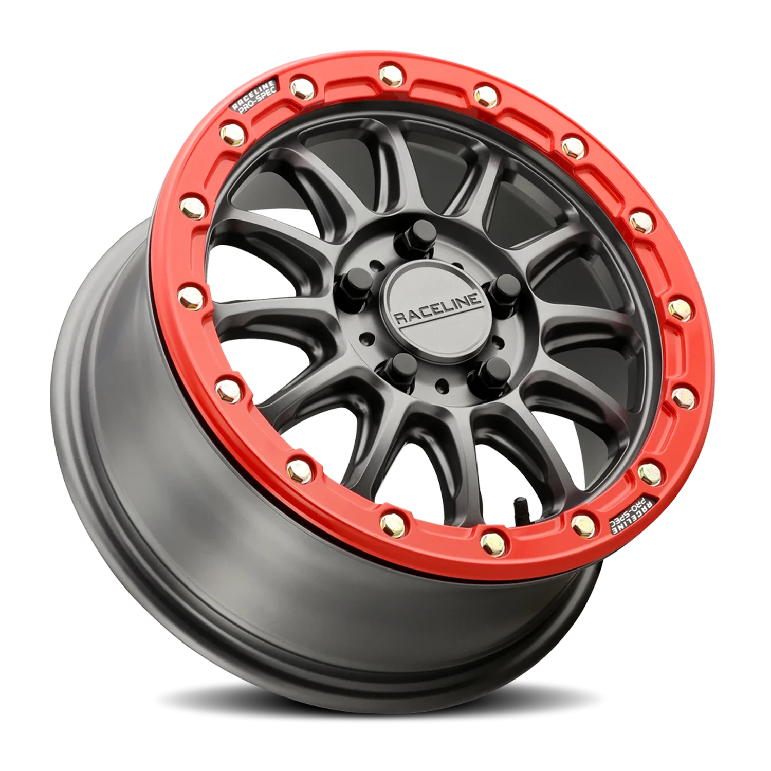 https://wheels.autosyncstudio.com/webp/Raceline/Alpha-Beadlock-UTV_A14GR_Gunmetal_Gloss-Red-Beadlock-Ring_4-lug_0002.webp