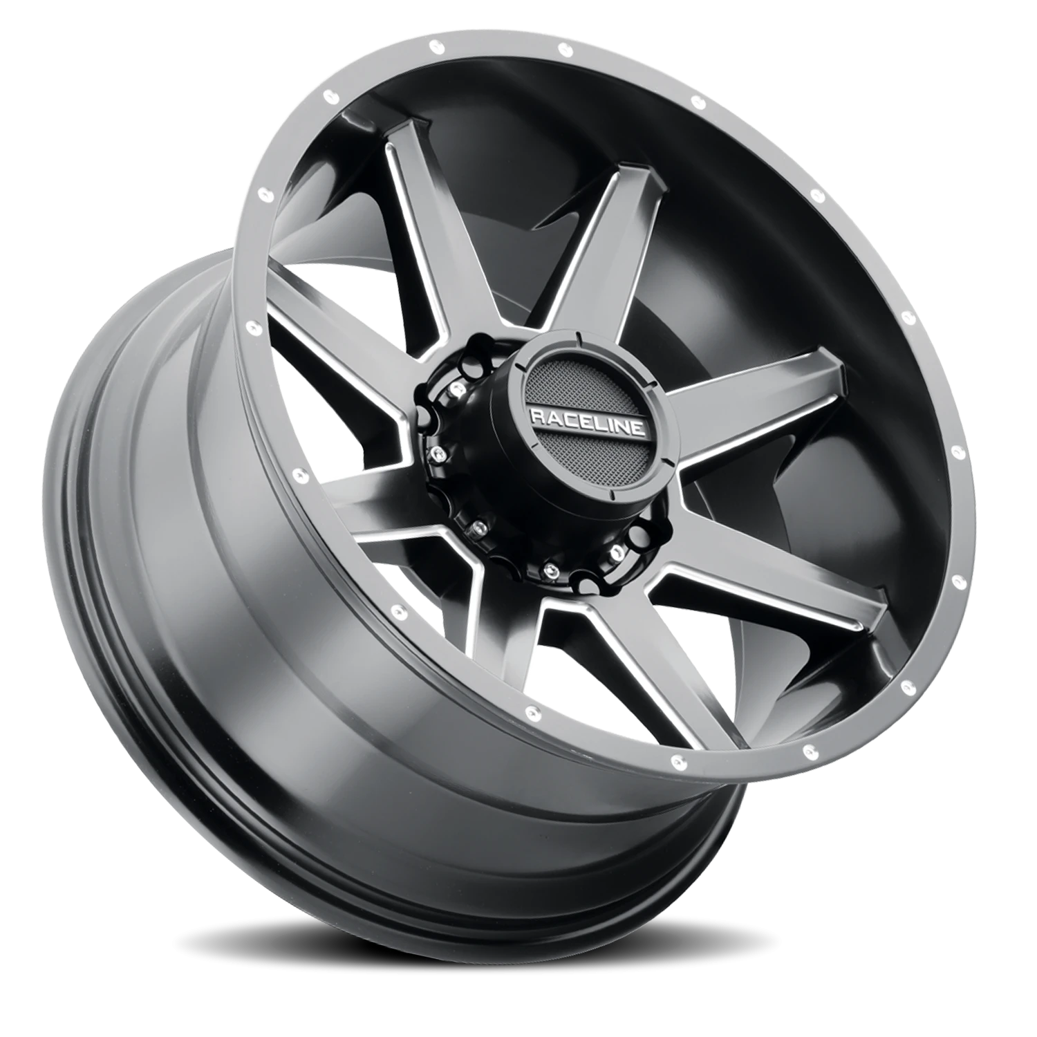 https://wheels.autosyncstudio.com/webp/Raceline/Stryker_954M_Satin_Black_Milled-Dimples_8-lug_0002.webp