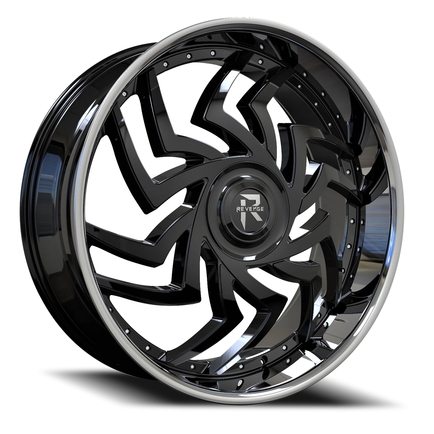 https://wheels.autosyncstudio.com/webp/Revenge_Luxury/RL-107_BSSL_Gloss_Black_Chrome-Stainless-Steel-Lip_0001.webp