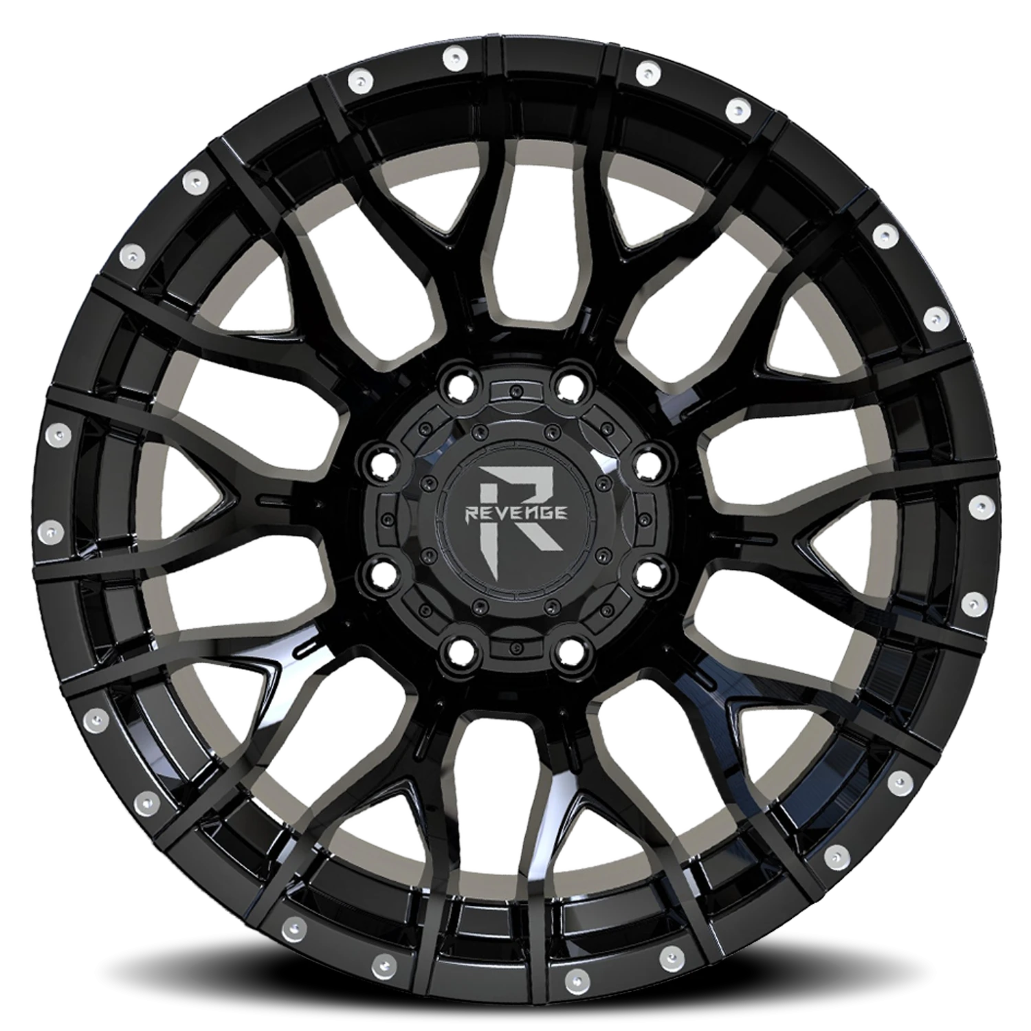 https://wheels.autosyncstudio.com/webp/Revenge_Offroad/RV201_Satin_Black_Rivets_8-lug_0003.webp