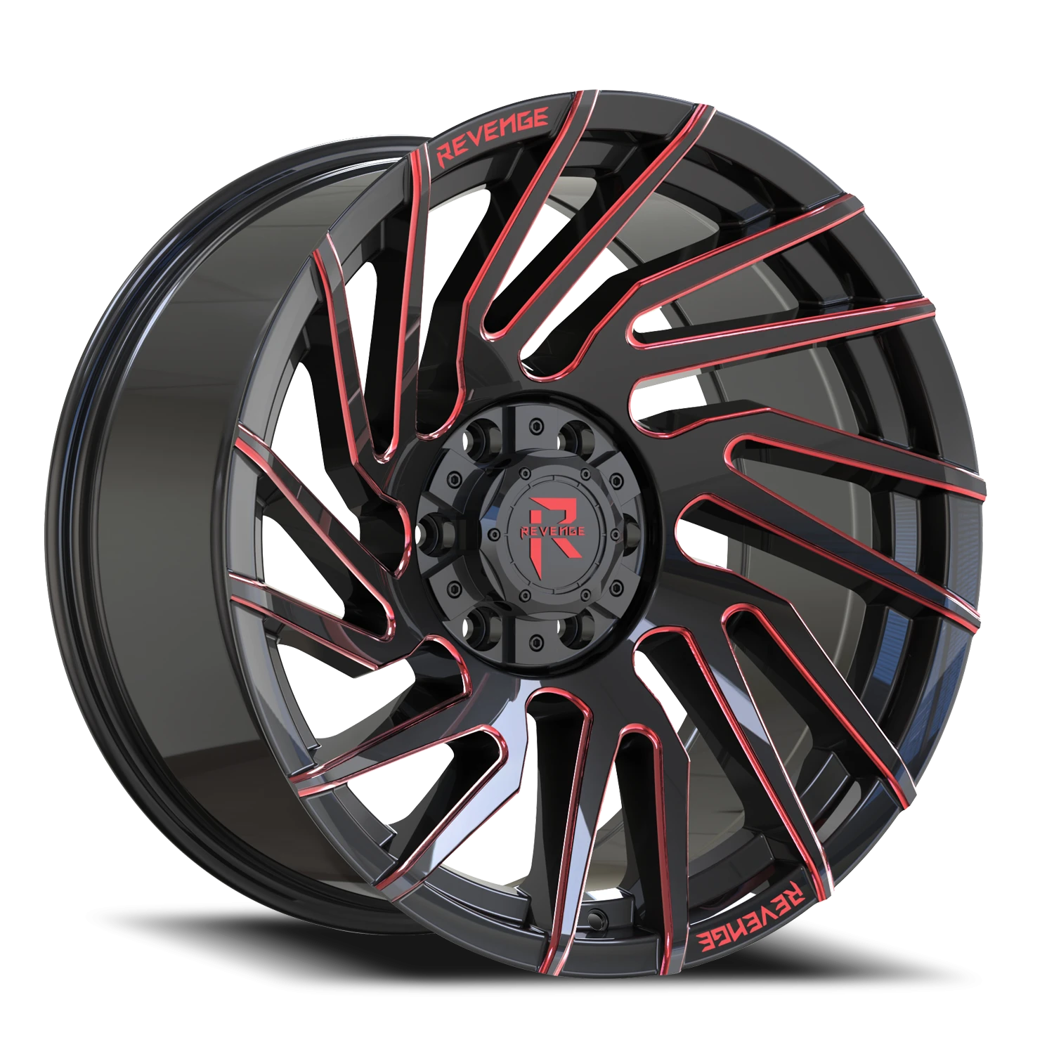 https://wheels.autosyncstudio.com/webp/Revenge_Offroad/RV207_BRW_Black_Red-Milled_6-lug_0001.webp
