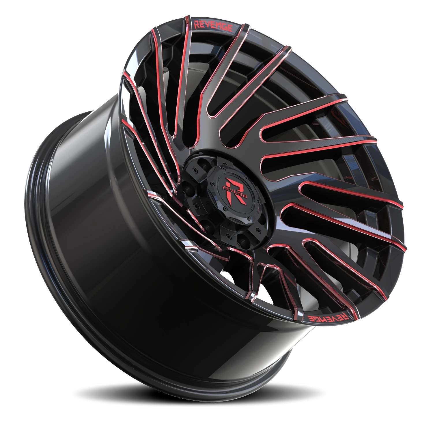 https://wheels.autosyncstudio.com/webp/Revenge_Offroad/RV207_BRW_Black_Red-Milled_6-lug_0002.webp