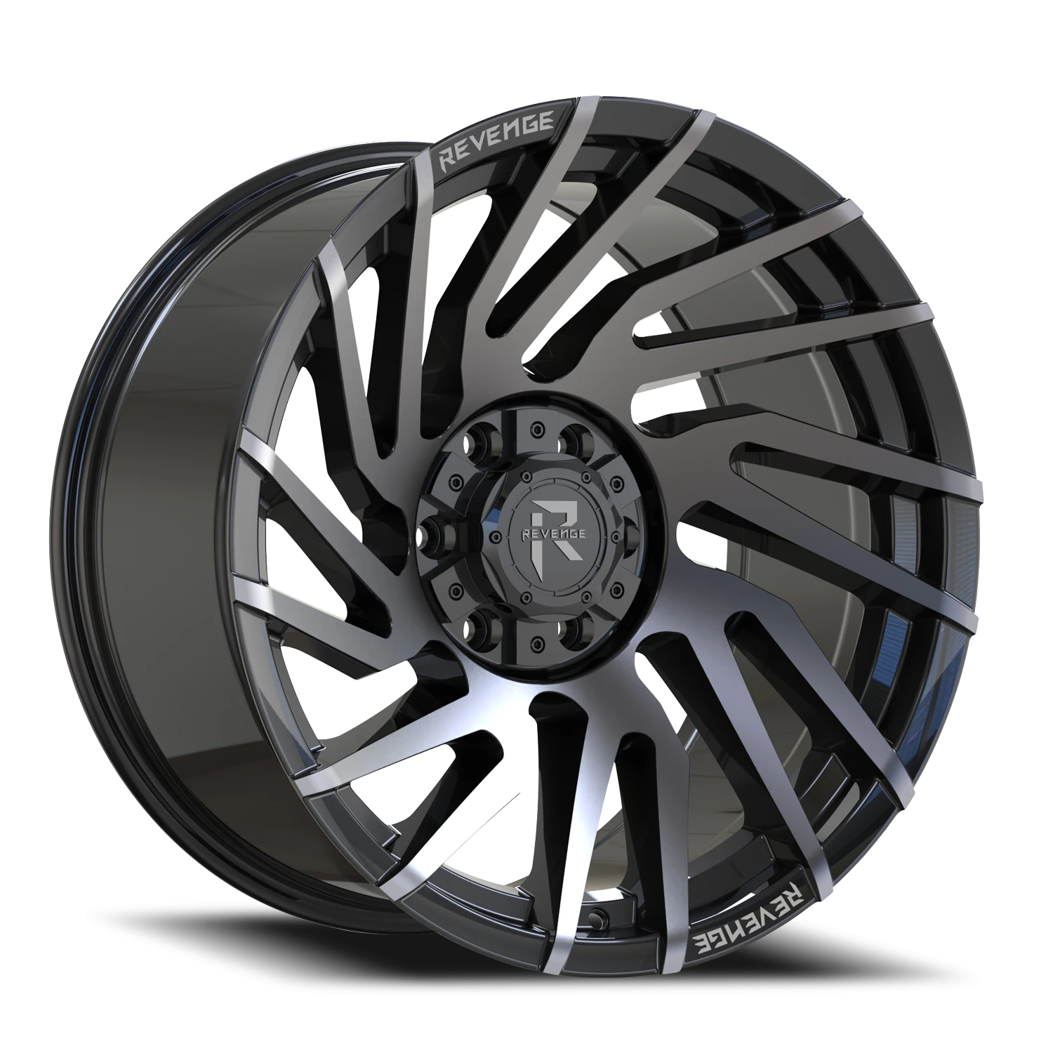 https://wheels.autosyncstudio.com/webp/Revenge_Offroad/RV207_BTDD_Gloss_Black_Machined-Titanium-Double-Dark-Tint_6-lug_0001.webp