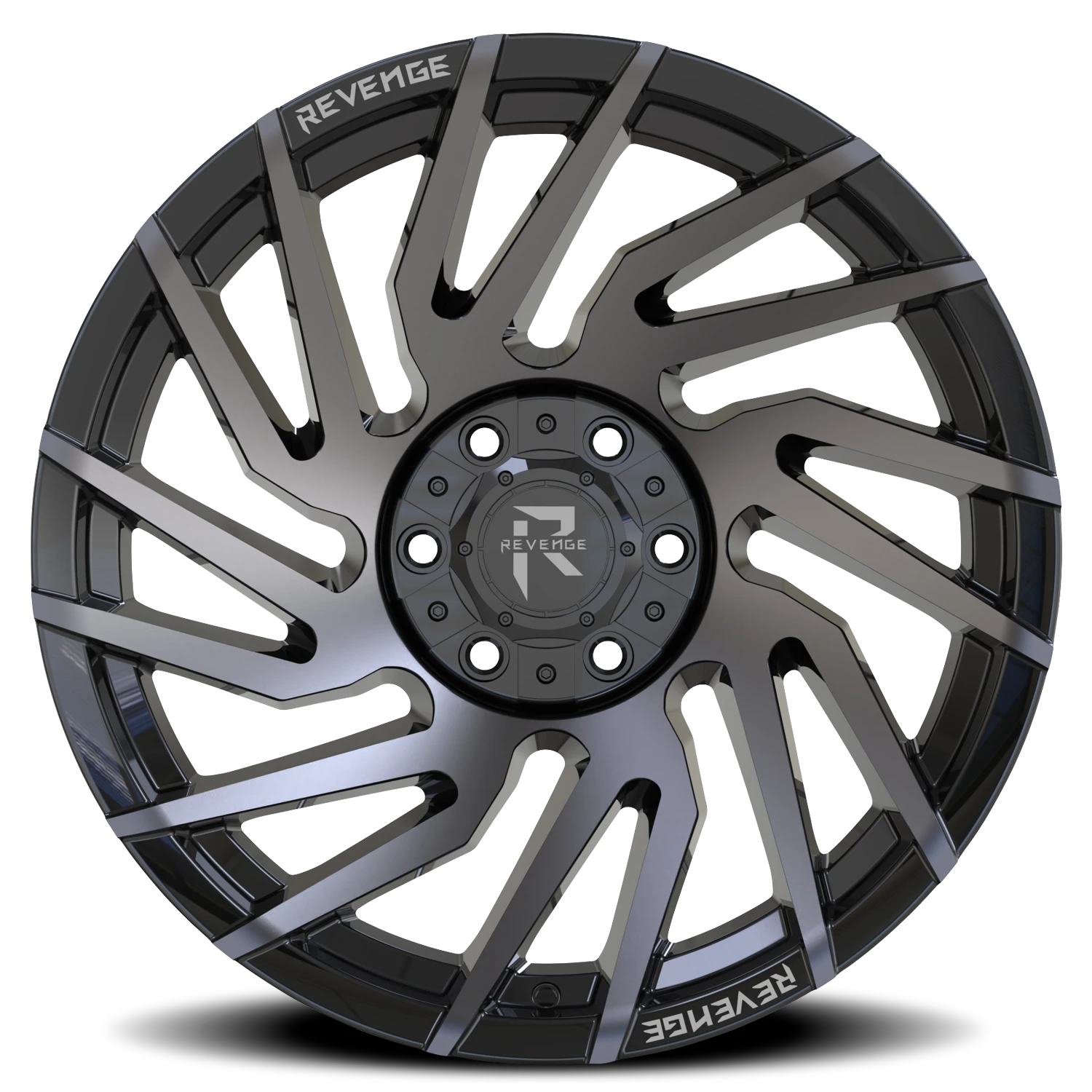 https://wheels.autosyncstudio.com/webp/Revenge_Offroad/RV207_BTDD_Gloss_Black_Machined-Titanium-Double-Dark-Tint_6-lug_0003.webp