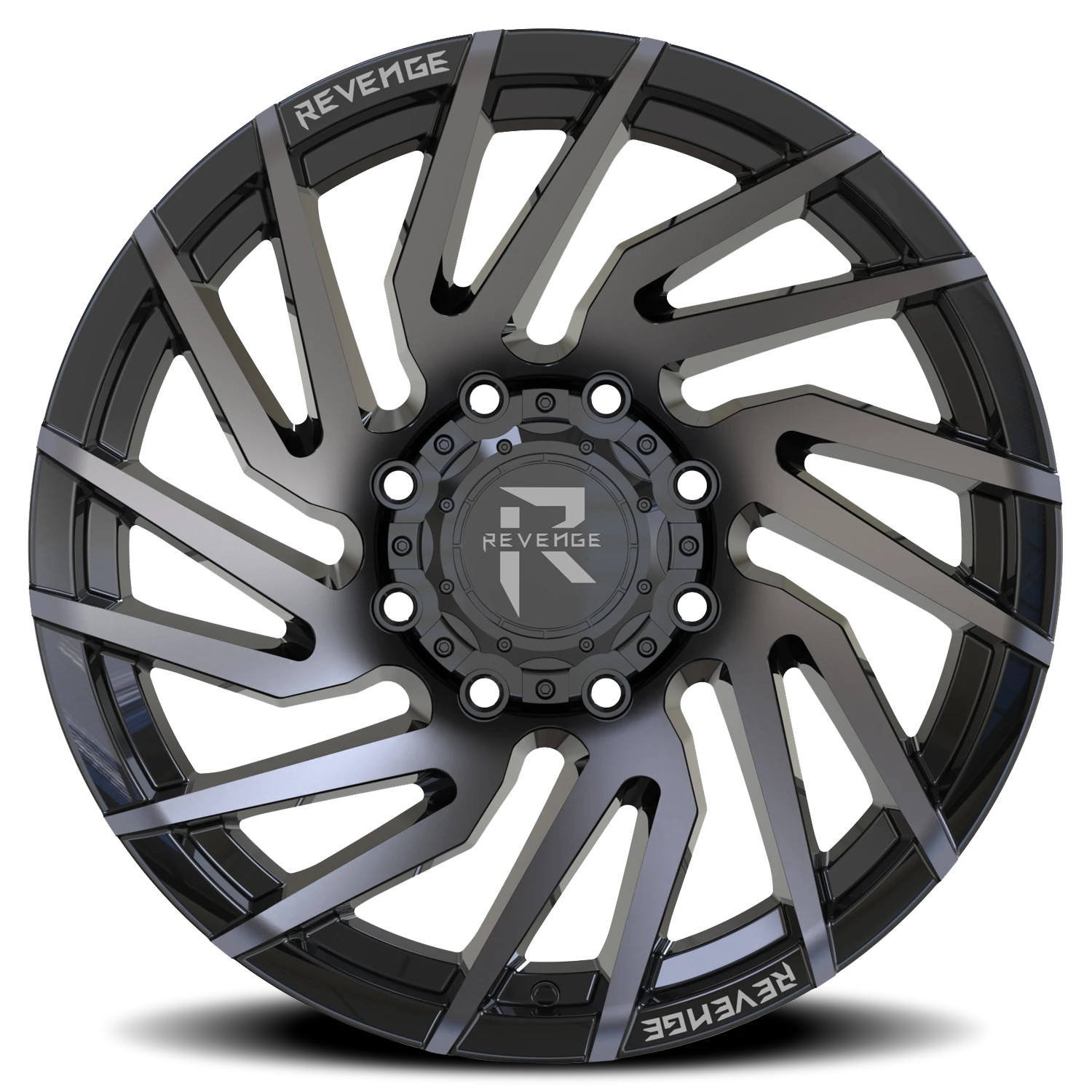 https://wheels.autosyncstudio.com/webp/Revenge_Offroad/RV207_BTDD_Gloss_Black_Machined-Titanium-Double-Dark-Tint_8-lug_0003.webp