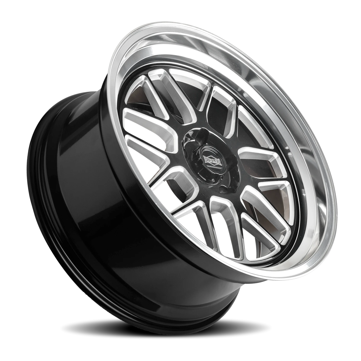 https://wheels.autosyncstudio.com/webp/Ridler/611_Gloss_Black_Milled-Diamond-Cut-Lip_5-lug_0002.webp