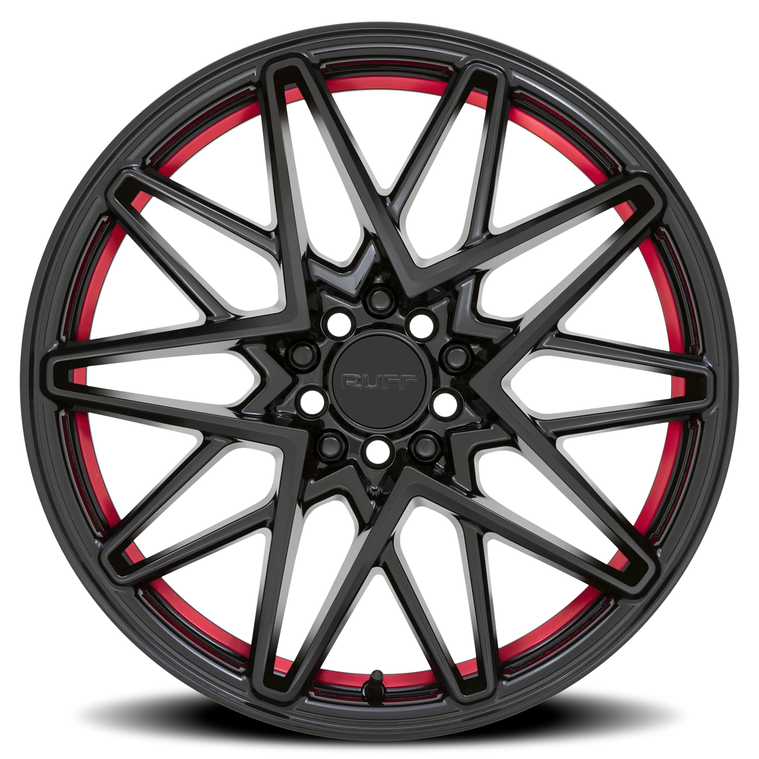 https://wheels.autosyncstudio.com/webp/Ruff/Clutch_GBR_Gloss_Black_Red-Inner-Lip_5-lug_0003.webp