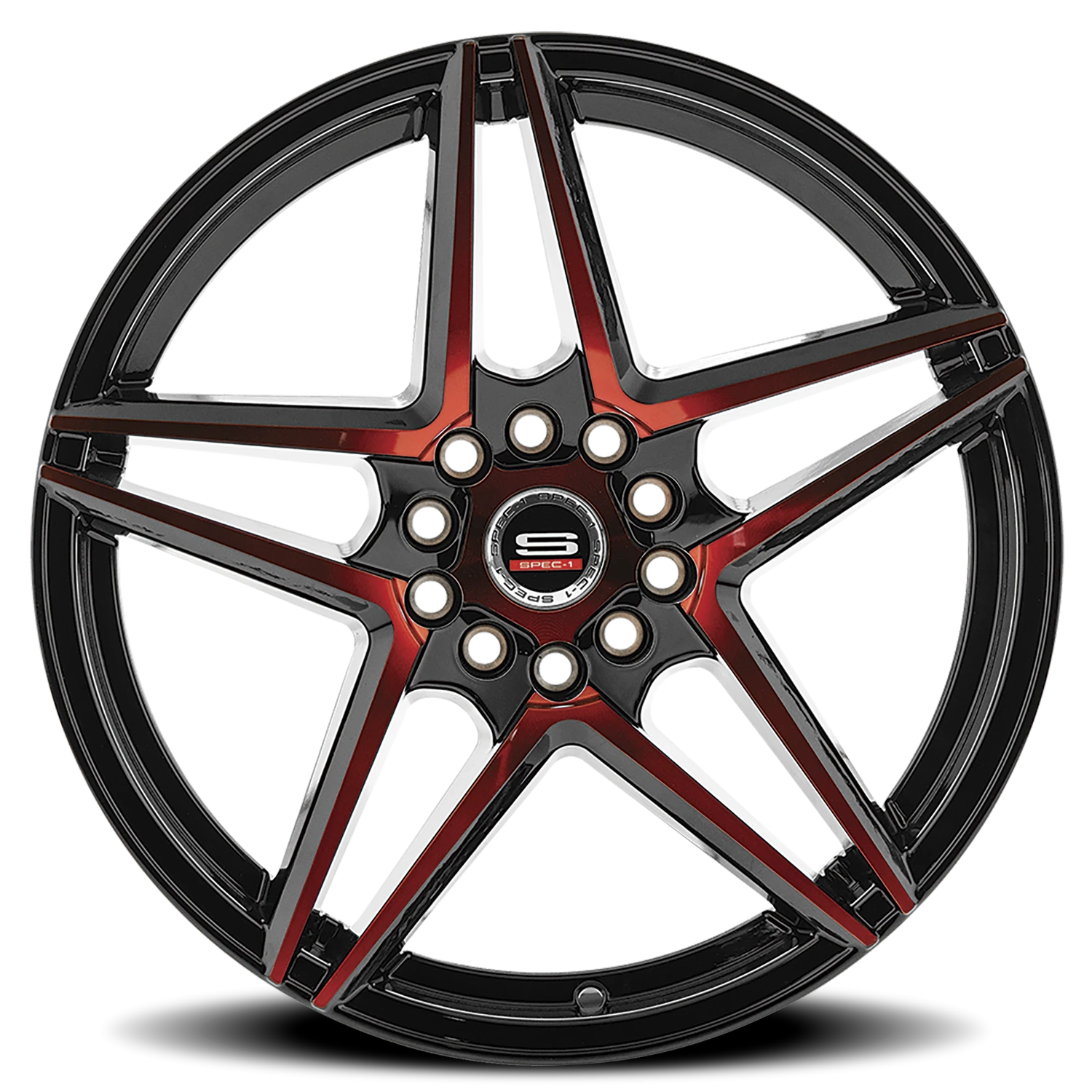https://wheels.autosyncstudio.com/webp/Spec-1/SP-54_Gloss_Black_Red-Face_5-lug_0003.webp