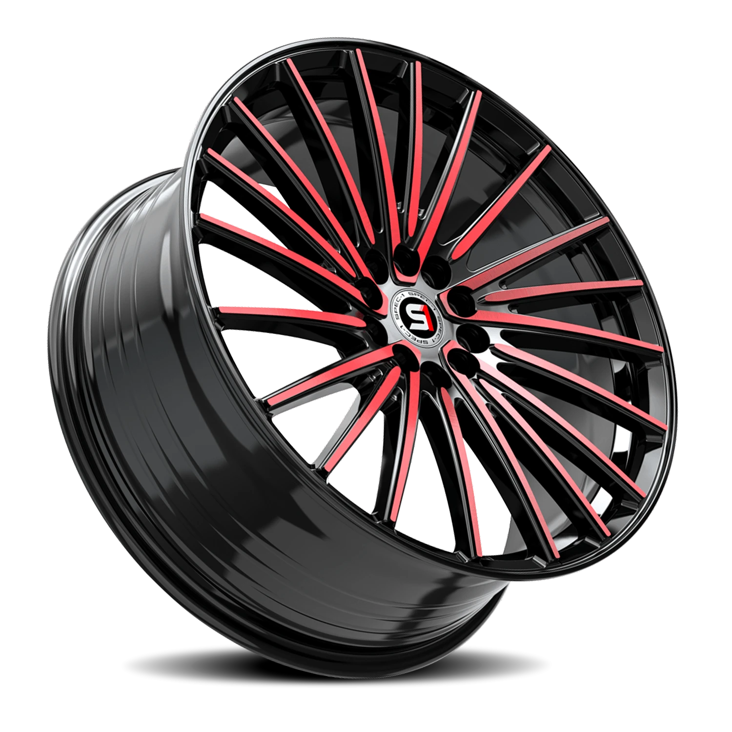 https://wheels.autosyncstudio.com/webp/Spec-1/SP-68_BMR_Gloss_Black_Red-Machined_5-lug_0002.webp