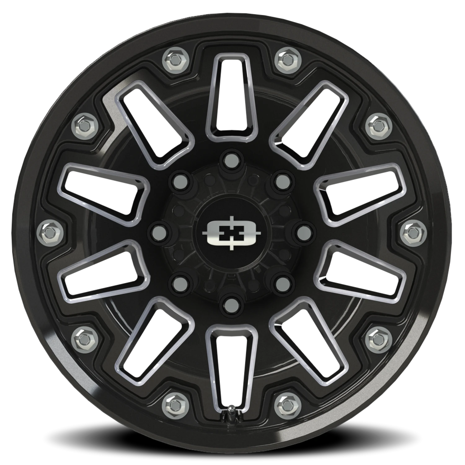https://wheels.autosyncstudio.com/webp/Vision/362_Armor-GBMSB_Gloss_Black_Milled-Spokes-Black-Bolts_8-lug_0003.webp