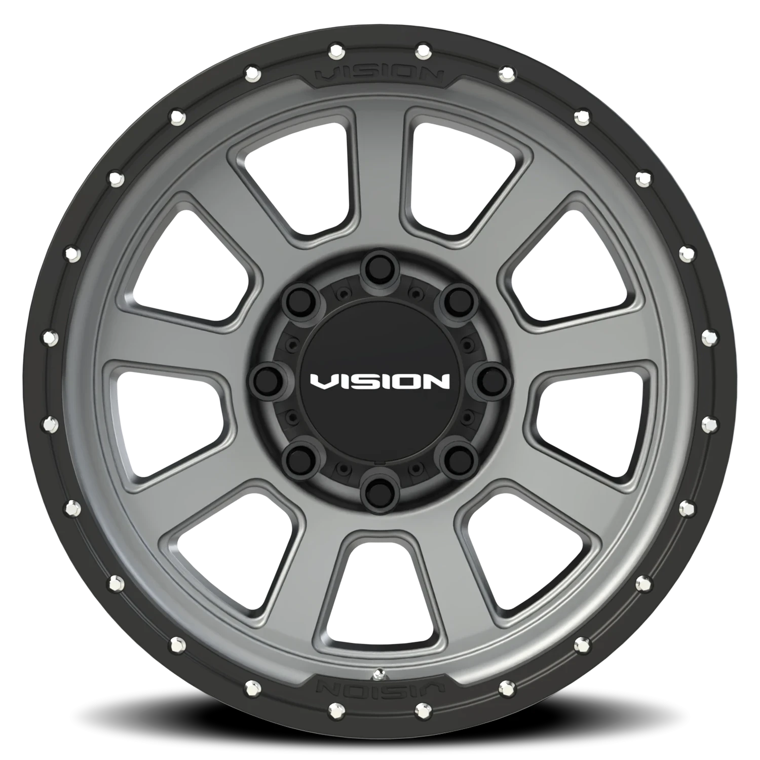 https://wheels.autosyncstudio.com/webp/Vision/Ojos_Satin_Gray_Satin-Black-Lip_8-lug_0003.webp