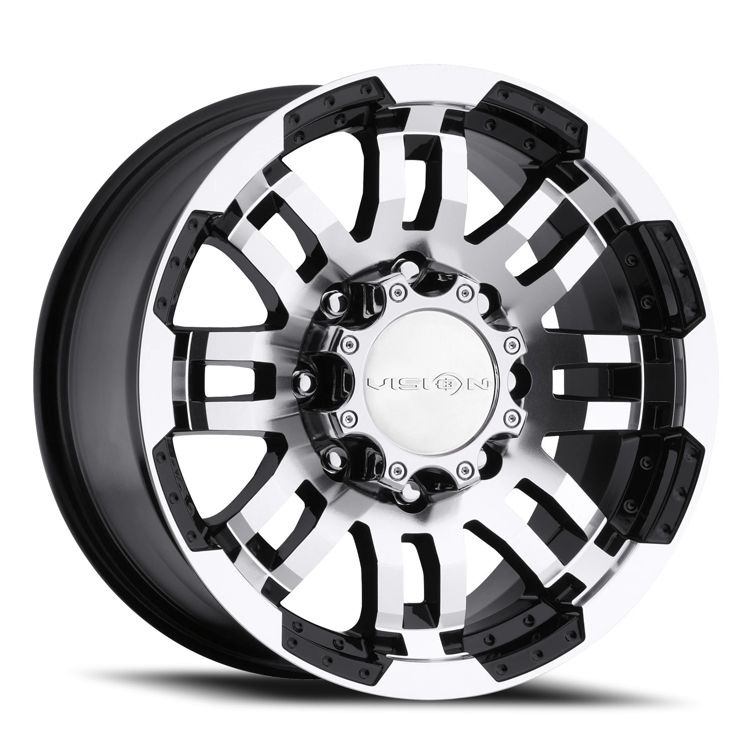 https://wheels.autosyncstudio.com/webp/Vision/Warrior_375_Gloss_Black_Machined-Face_8-lug_0001.webp